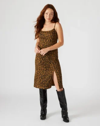 Vestido Giselle Leopard