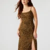 Vestido Giselle Leopard