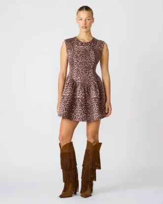 Vestido Irinna com Estampado Hot Spots