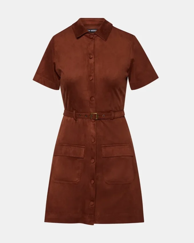 Vestido Joliana em figo escuro