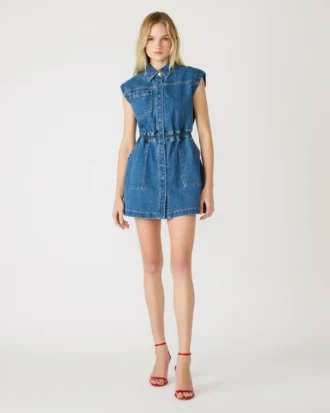 Vestido Robbie Azul Aruba