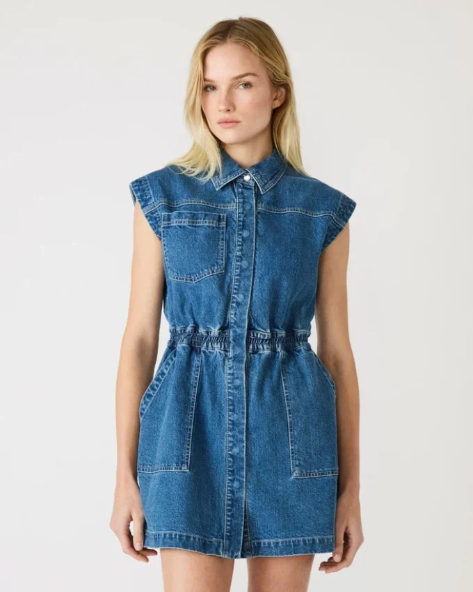 Vestido Robbie Azul Aruba