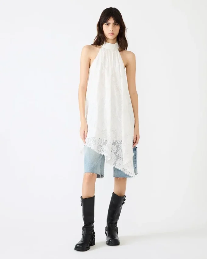 Vestido Sander Creme Vestido Sander Creme