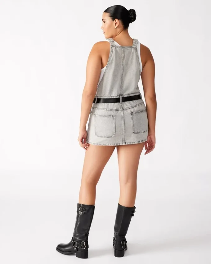 Vestido Tamia Cinza claro