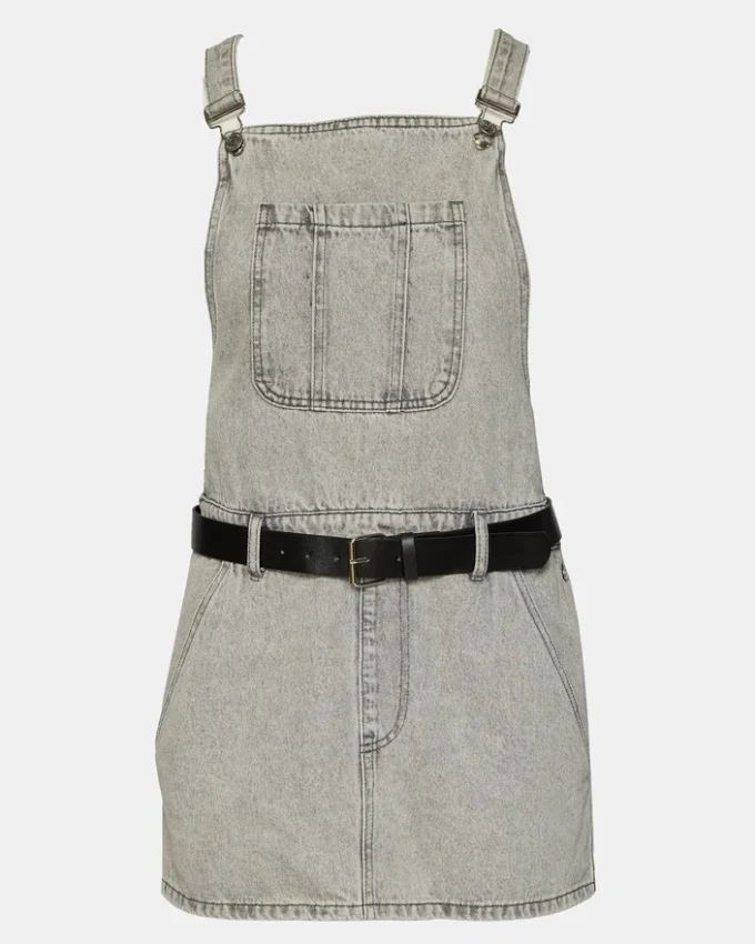 Vestido Tamia Cinza claro