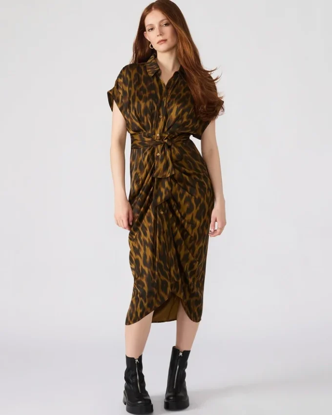 Vestido Tori Leopard