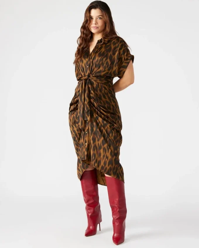 Vestido Tori Leopard
