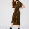 Vestido Tori Leopard