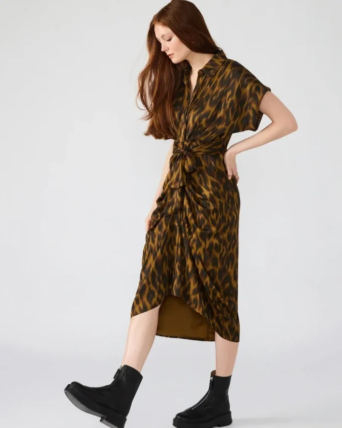 Vestido Tori Leopard