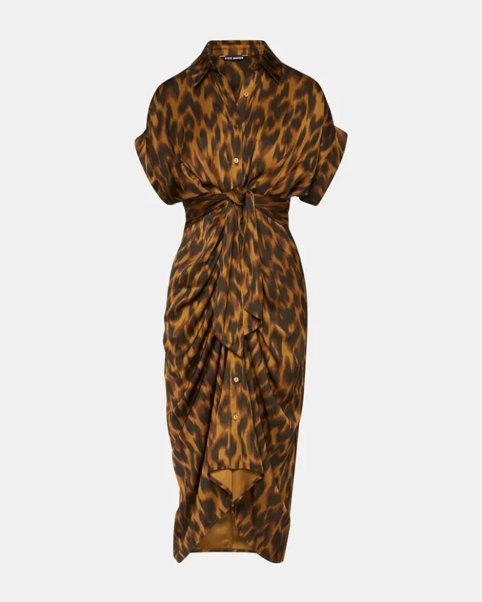 Vestido Tori Leopard