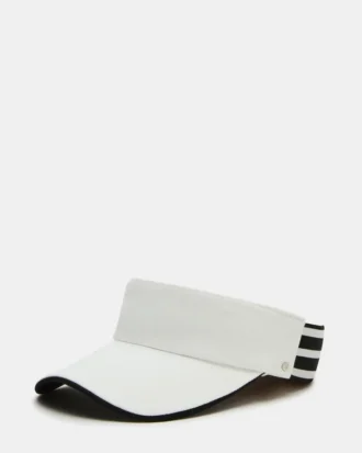 Viseira Bordada Branca