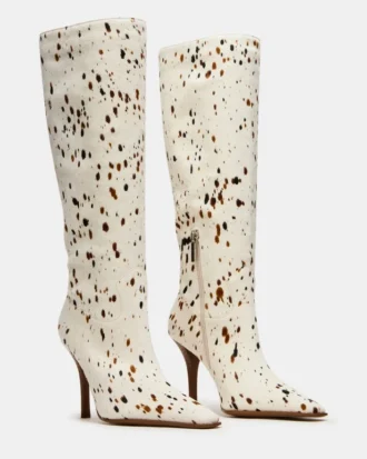 Wescot Castanho com Estampado de Vaca