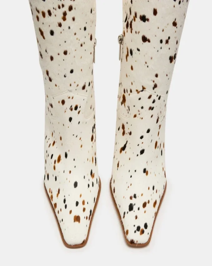 Wescot Castanho com Estampado de Vaca Wescot Castanho com Estampado de Vaca